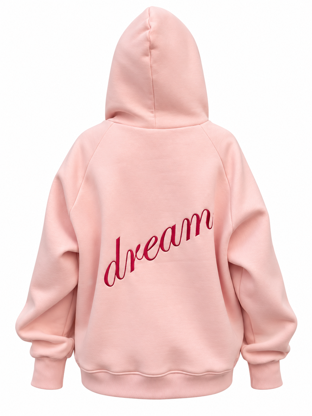Sweatshirt With Embroidery In Pink