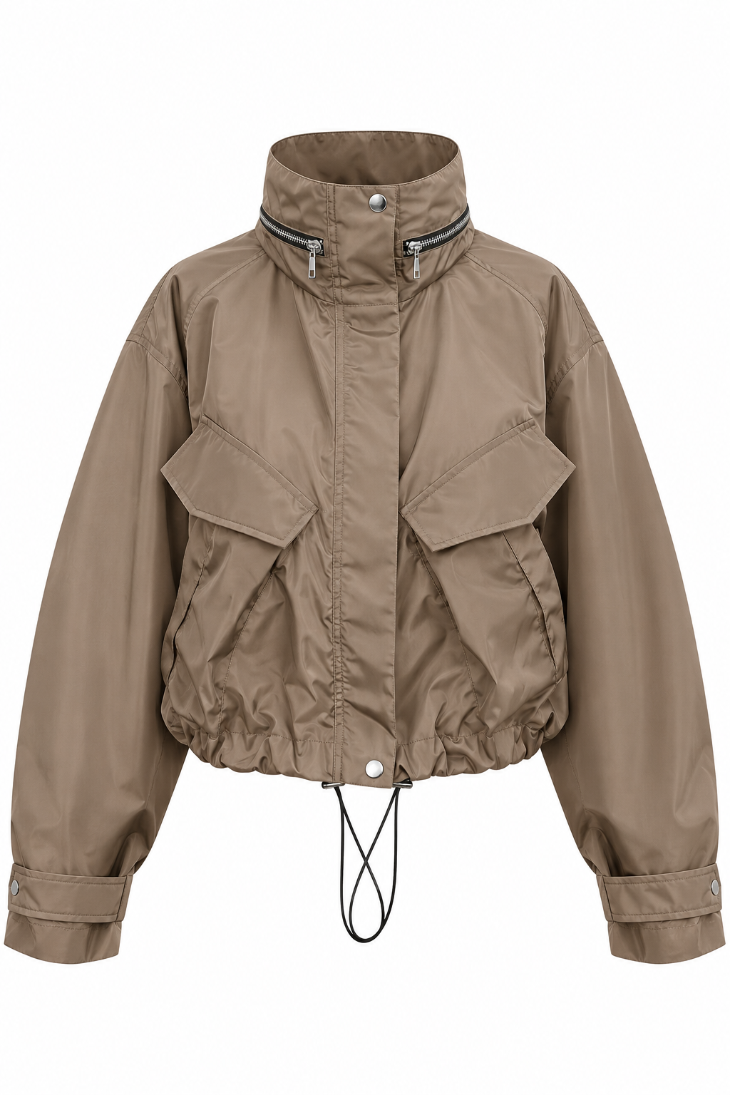 Liza Short Jacket In Beige