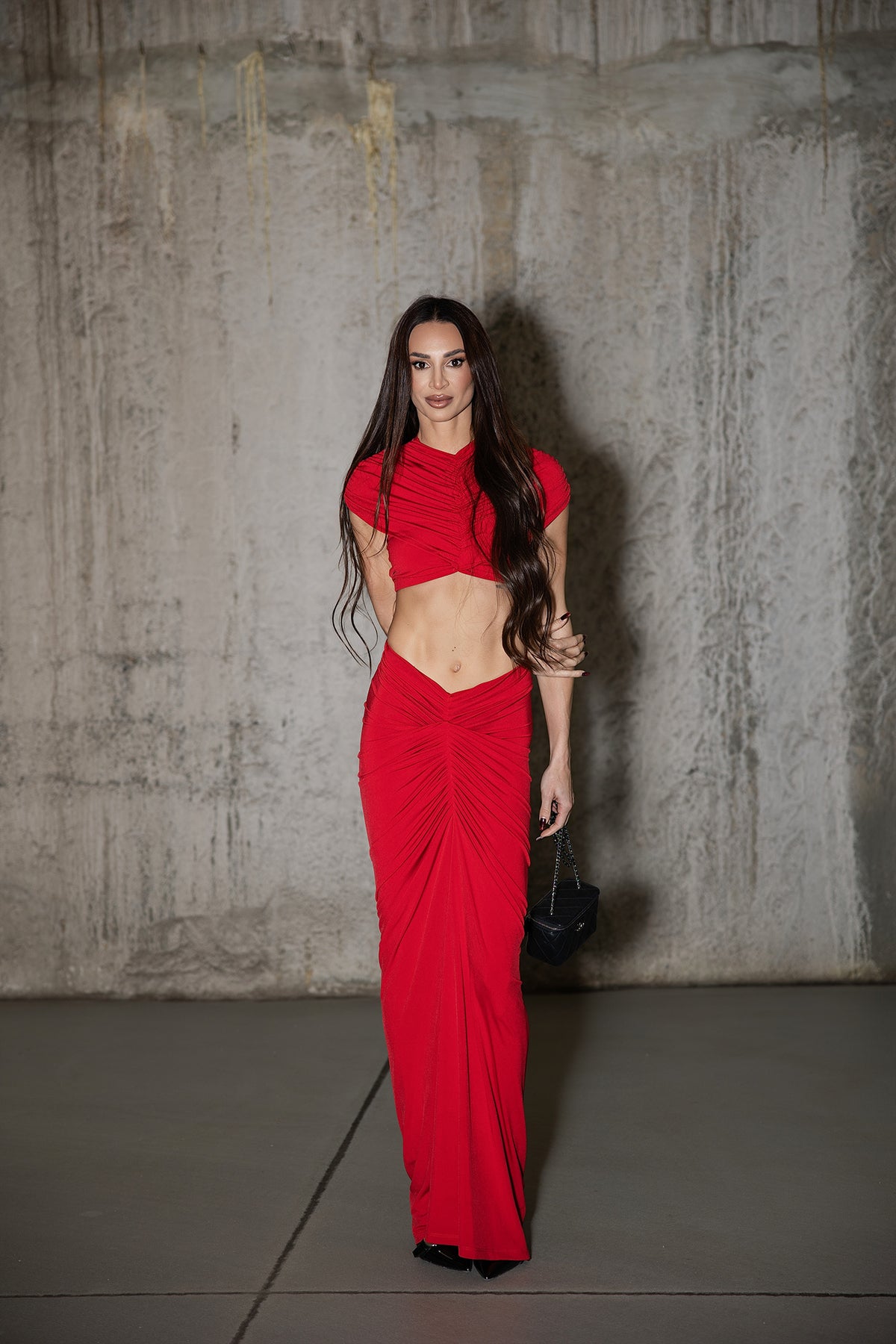 Aya Top In Red