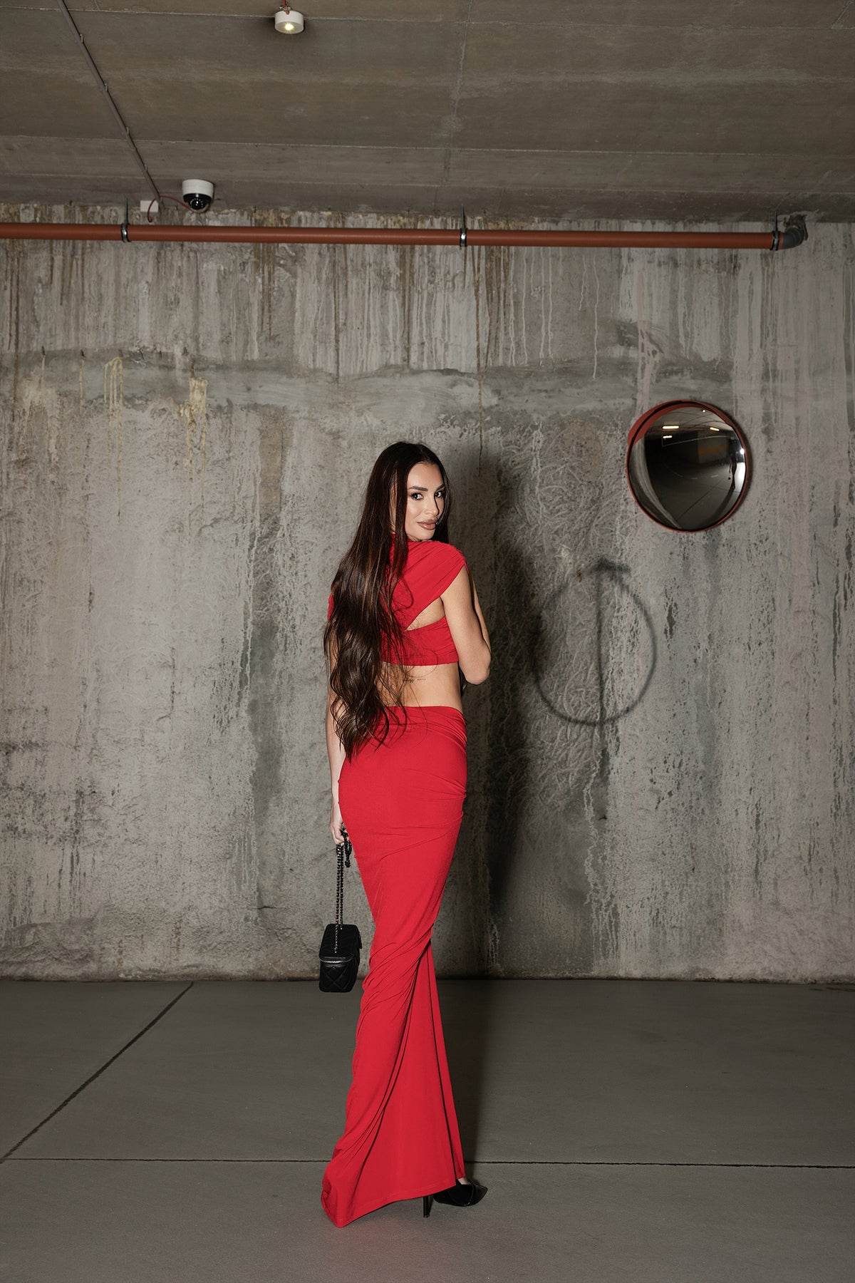 Aya Top In Red
