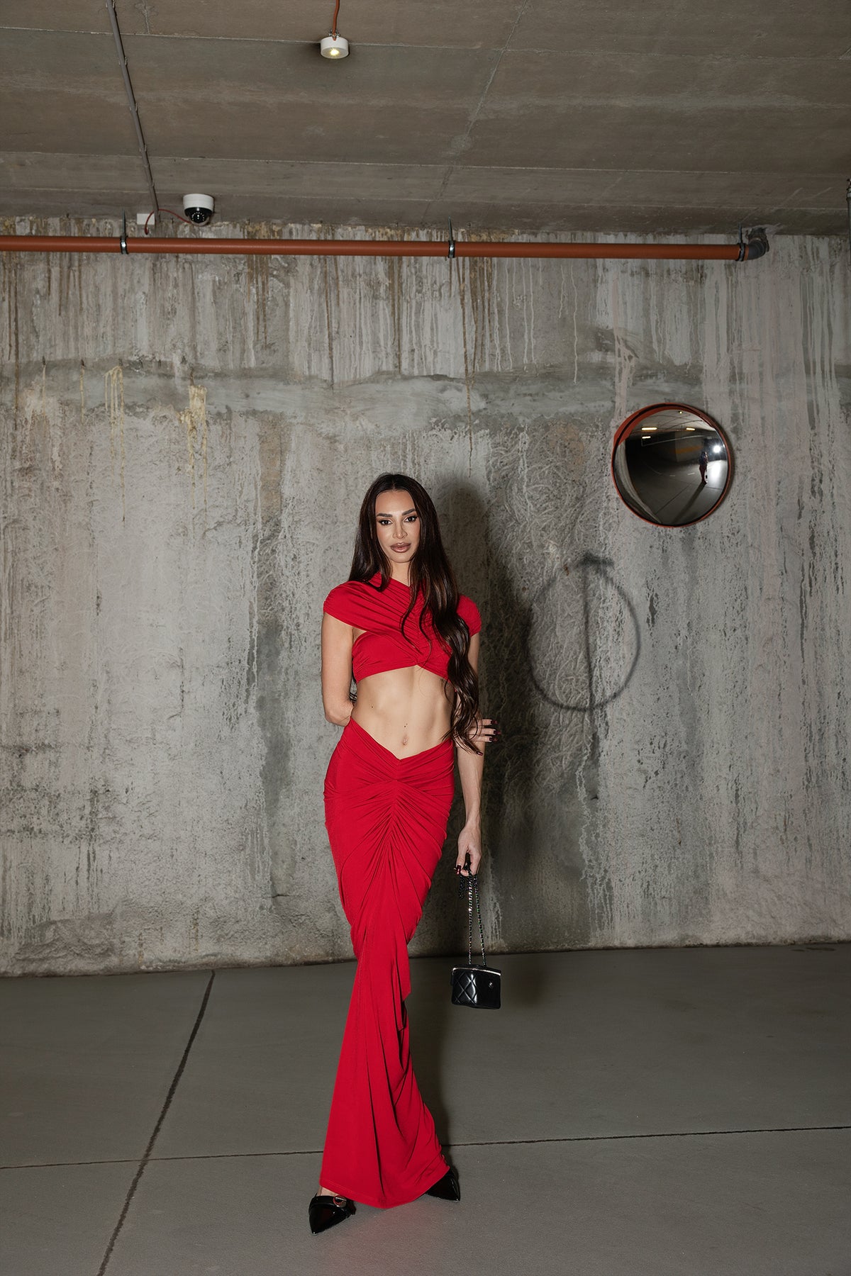 Aya Top In Red