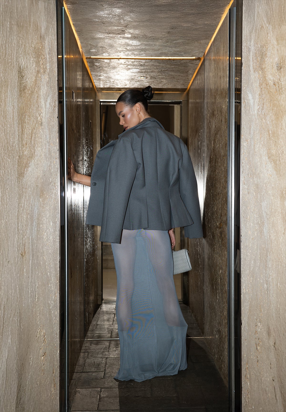 Annie Blazer In Grey