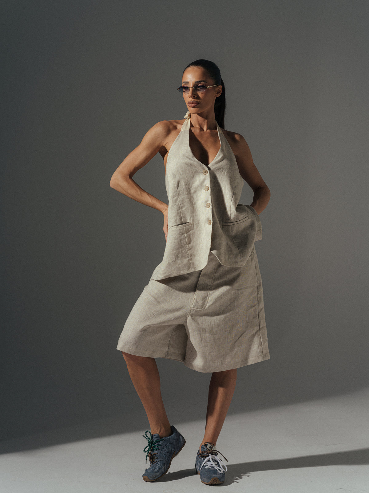 Liya Pants In Beige
