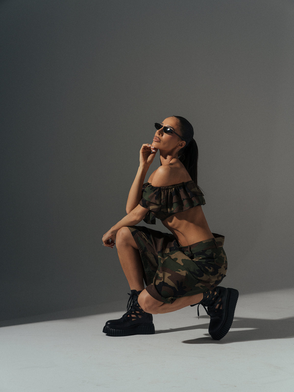 Liya Camouflage  Pants