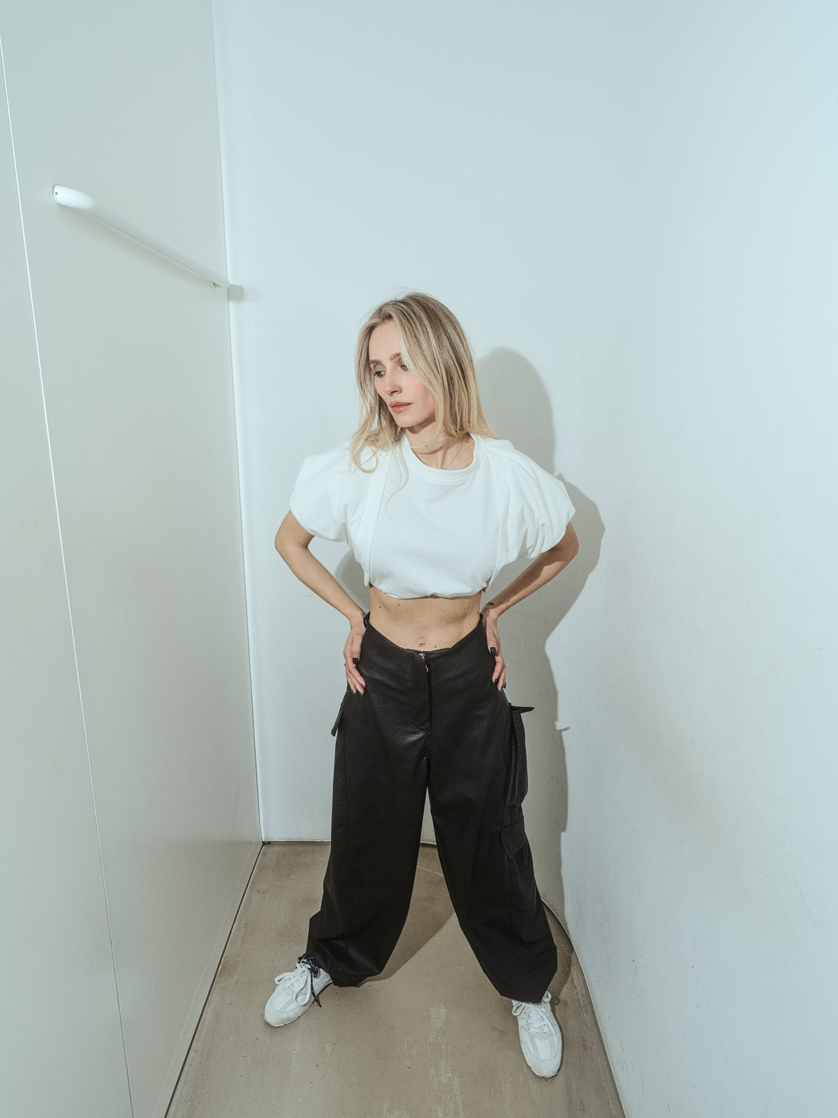 Emma Leather Pants In Black