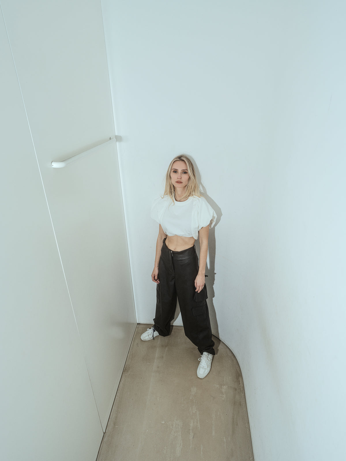 Emma Leather Pants In Black