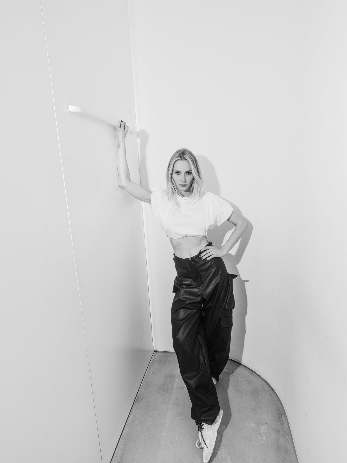 Emma Leather Pants In Black