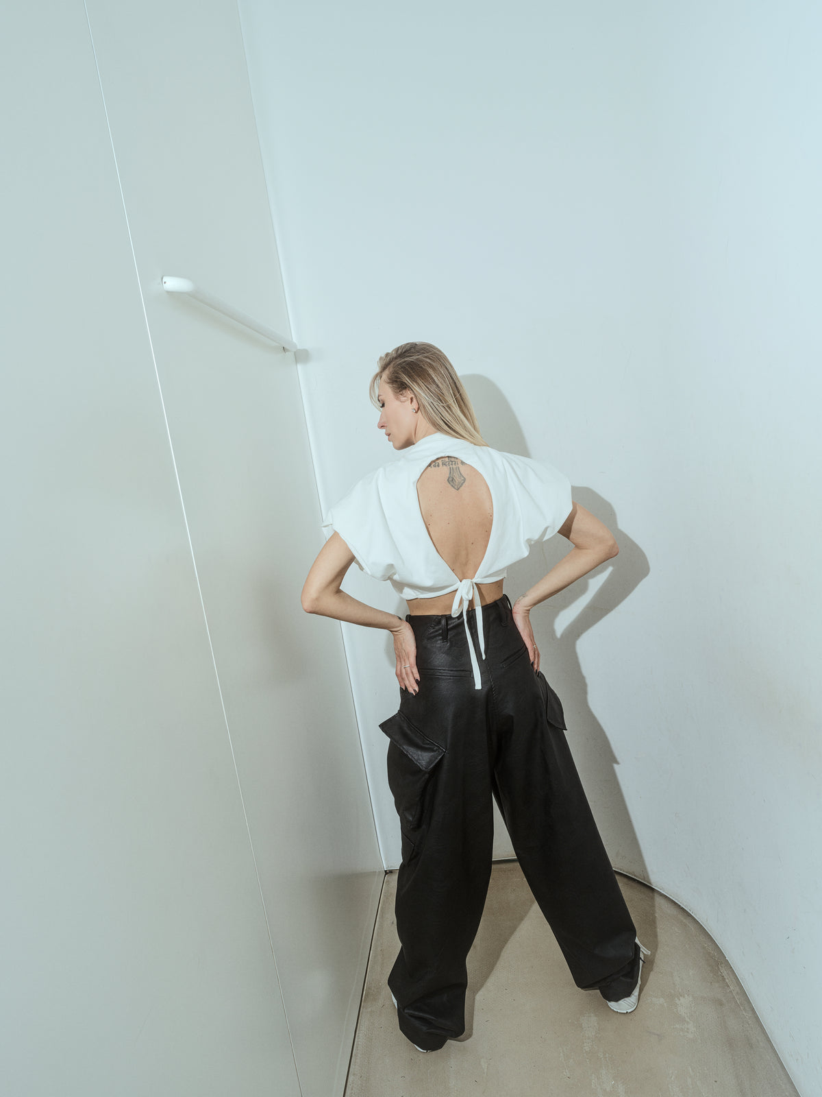 Emma Leather Pants In Black