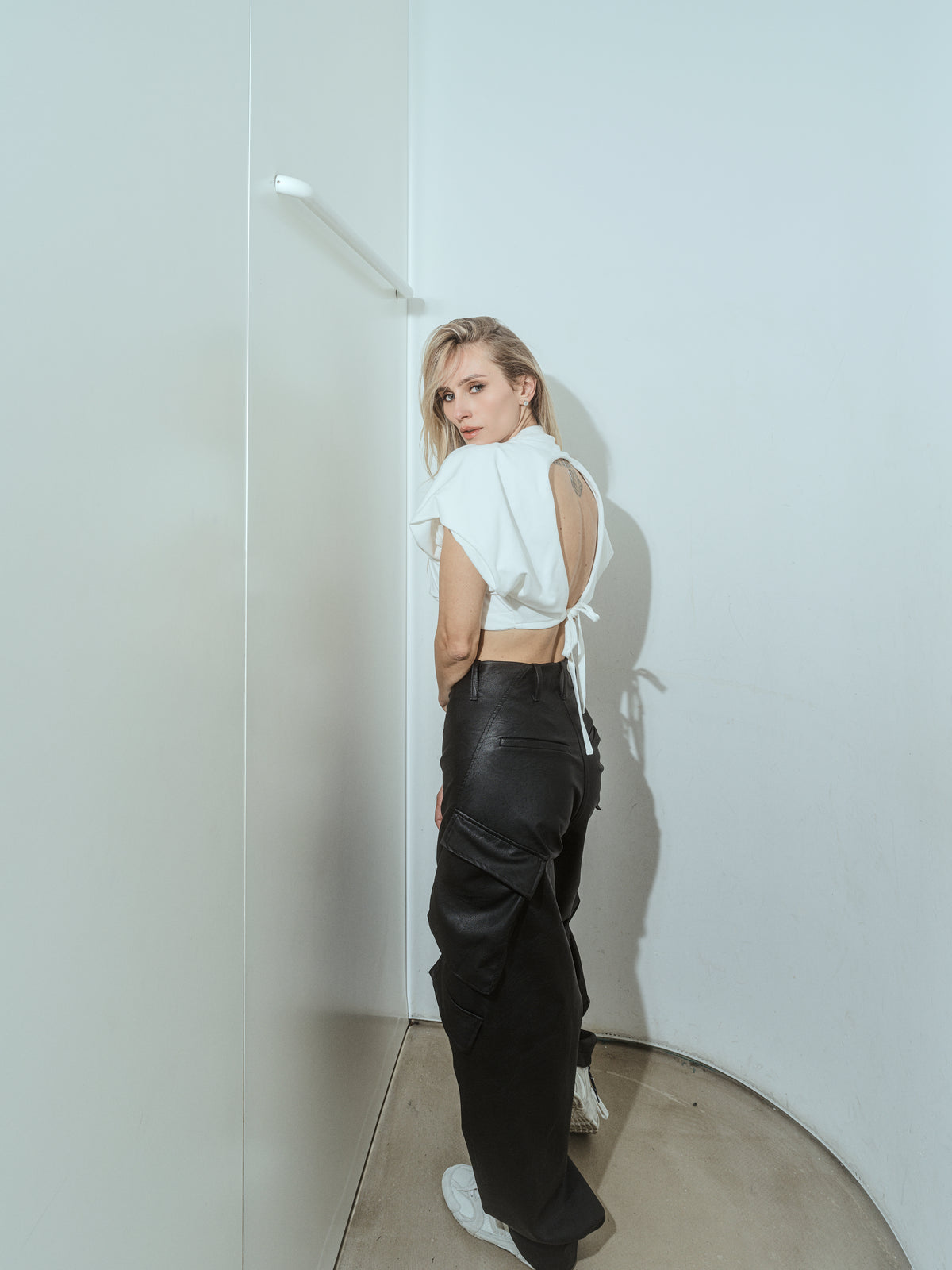 Emma Leather Pants In Black