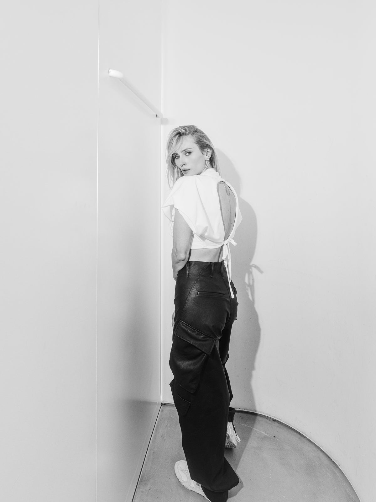 Emma Leather Pants In Black