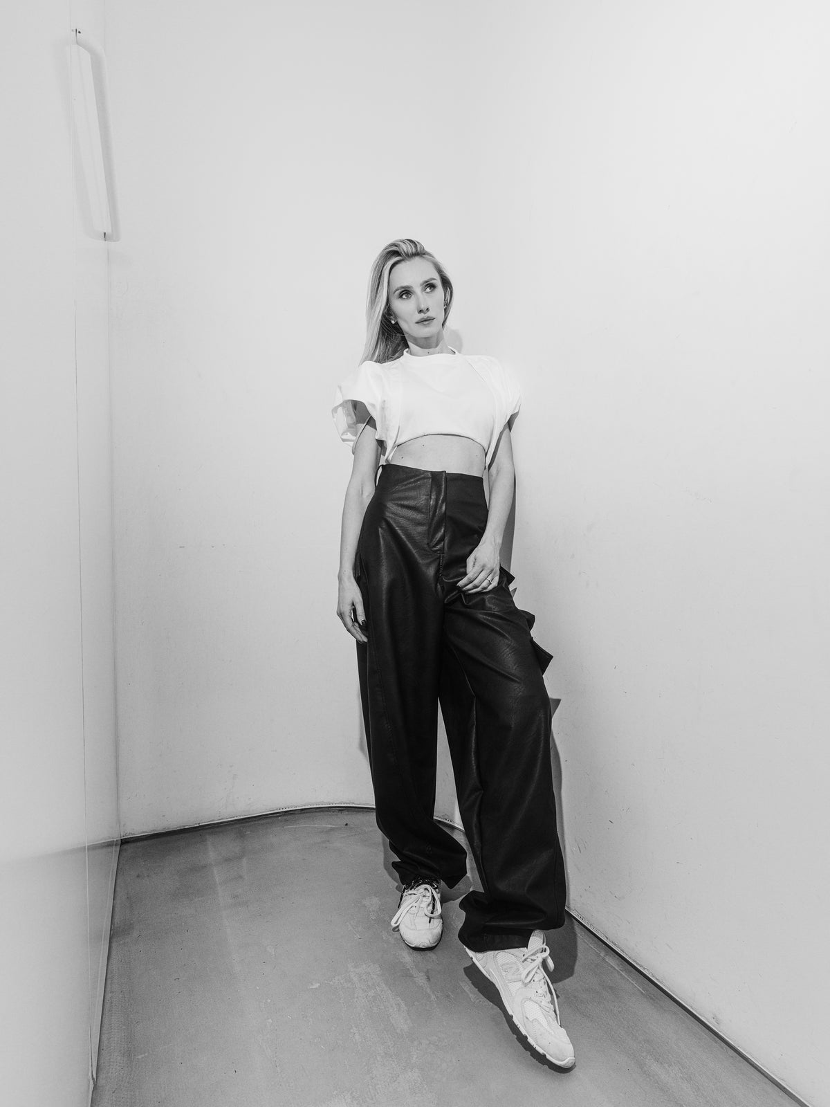 Emma Leather Pants In Black