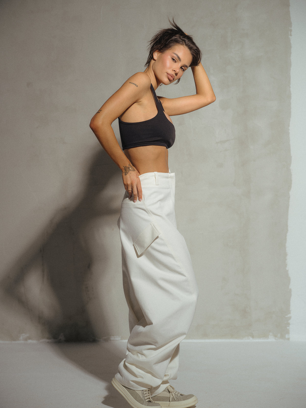 Emma Pants In White