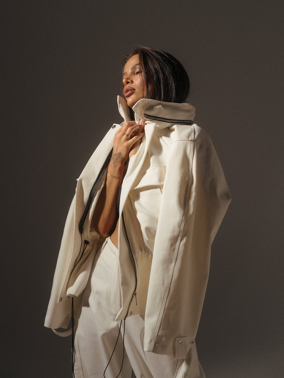 Liza Jacket In White