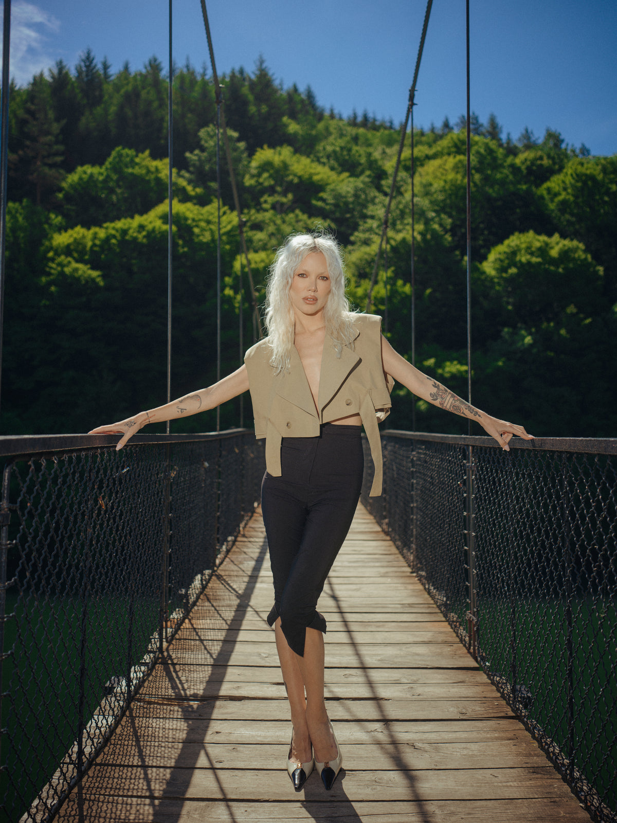 Shelby Vest in Beige