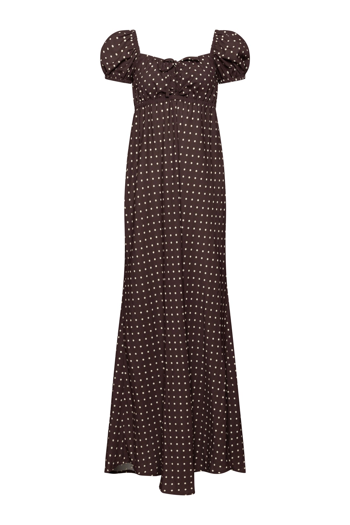 Maya Long Dress In Dots