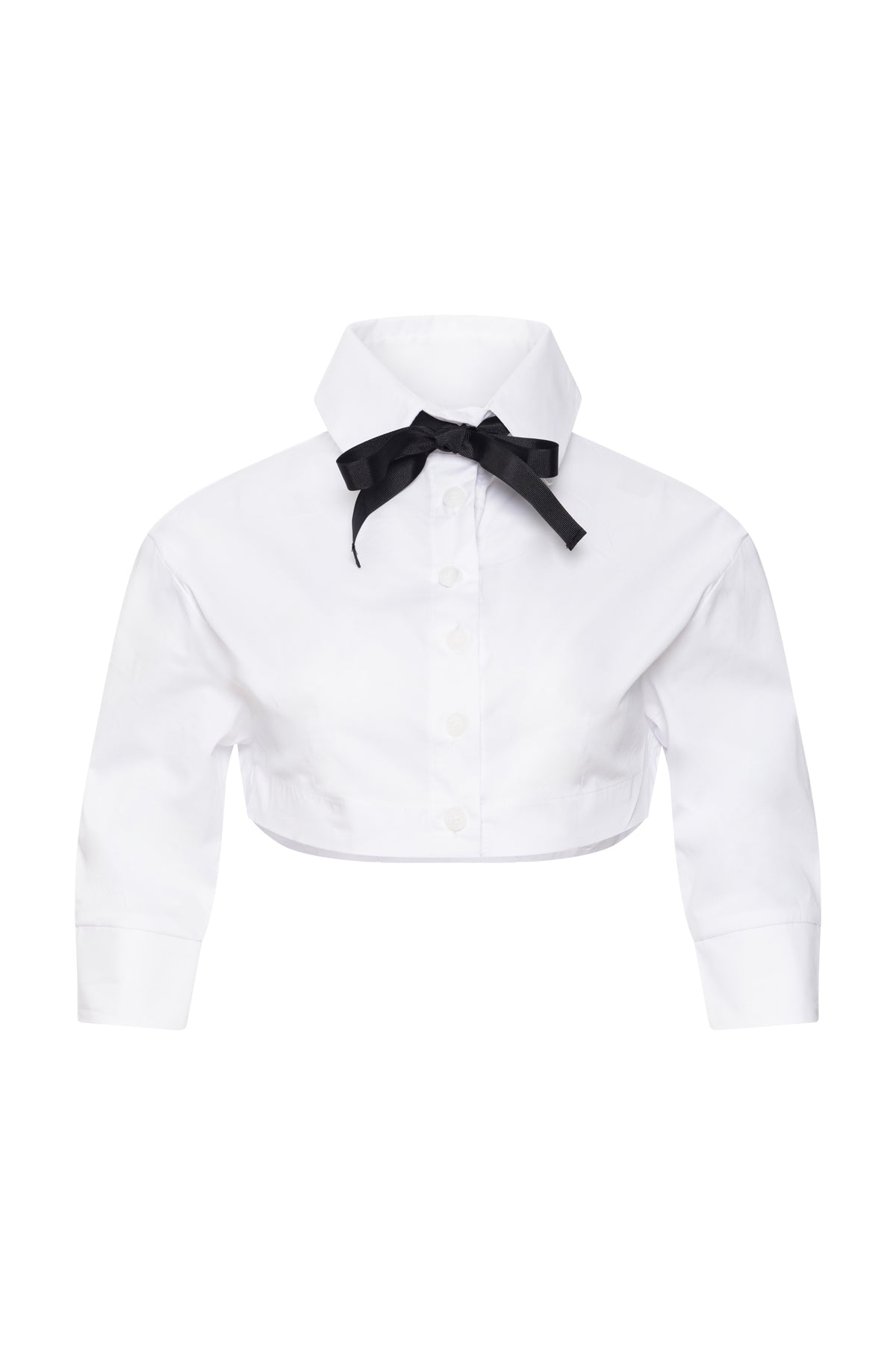 BLACK RIBBON SHIRT