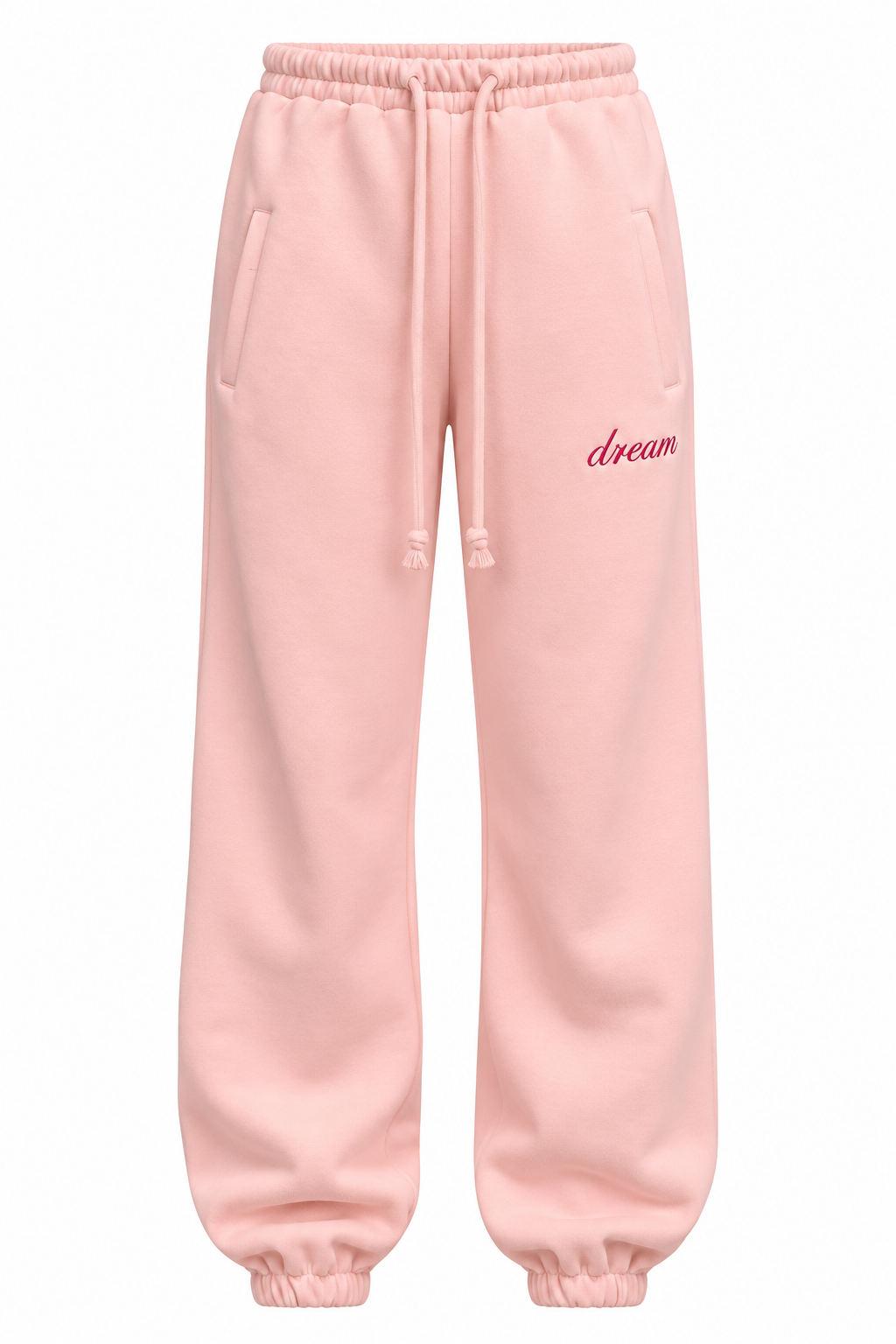 Bottom With Embroidery In Pink