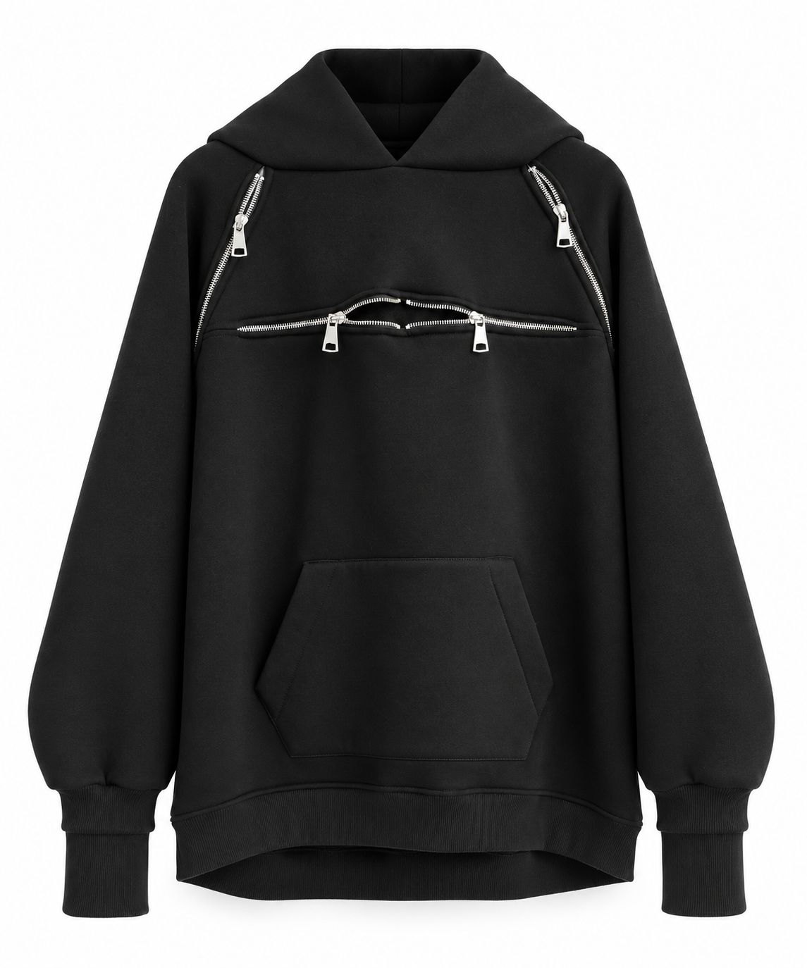 Rebecca Long Sweatshirt In Black